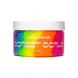 Sovka Skincare Скраб для тіла Sorbet Scrub Fruit Rainbow  285 г