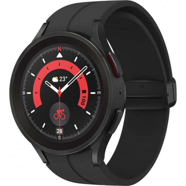 Samsung Galaxy Watch5 Pro 45mm LTE Black (SM-R925FZKA) - зображення 1