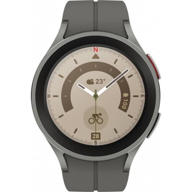 Samsung Galaxy Watch5 Pro 45mm Gray Titanium (SM-R920NZTA) - зображення 1