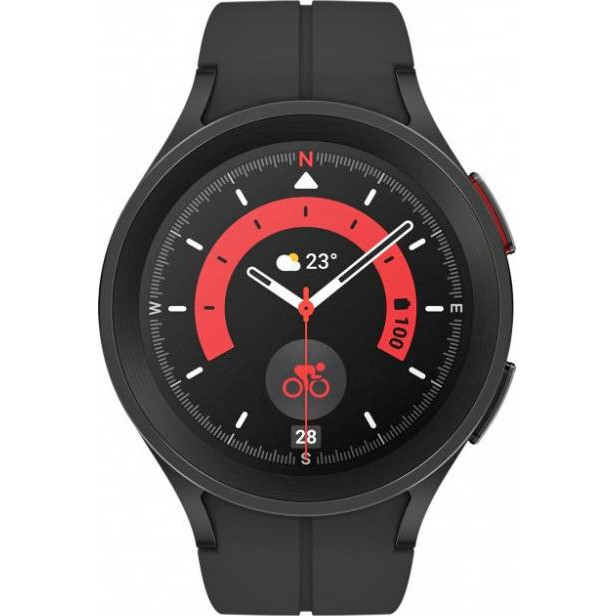 Samsung Galaxy Watch5 Pro 45mm Black Titanium (SM-R920NZKA) - зображення 1