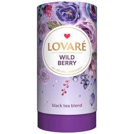 Lovare Чай черный цейлонский листовой Дикие ягоды 80 г (4820198871277)