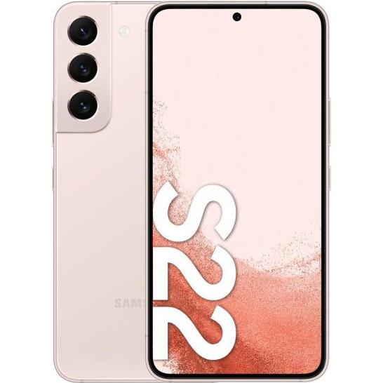 Samsung Galaxy S22 8/128GB Pink (SM-S901BIDD) - зображення 1