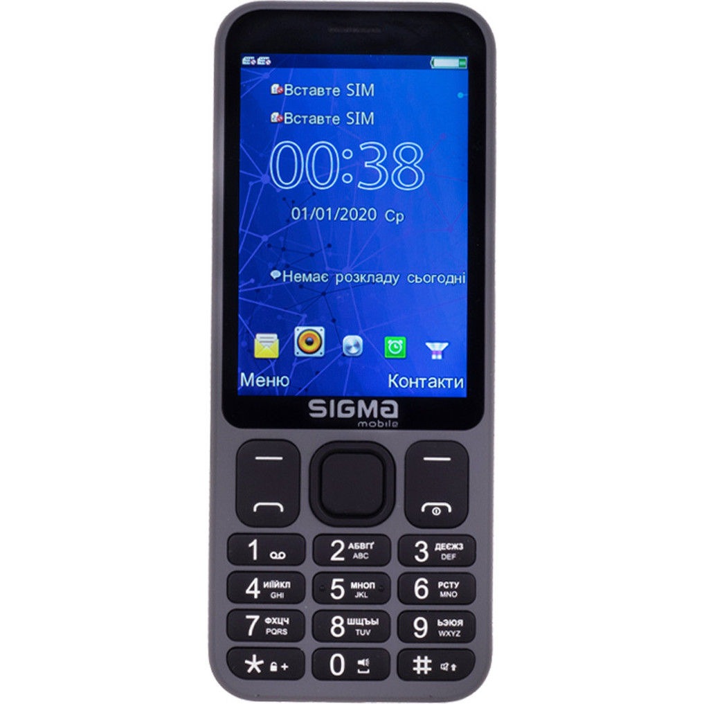 Sigma mobile X-style 351 LIDER Grey - зображення 1