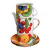 Taitu Набір чайних чашок із блюдцями та заварником Fruits 160мл 94-11 - зображення 1