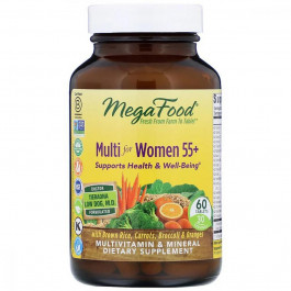 MegaFood Витамины для женщин 55+ (Multi for women) 60 таблеток