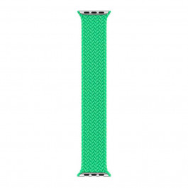 Apple Bright Green Braided Solo Loop - Size 7 для  Watch 44/45mm (MN1D3)
