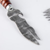 VoisBBQ Набір шампурів з дерев'яною ручкою 6 шт. + виделка-ніж (H2) - зображення 5
