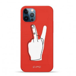 Pump Tender Touch Case for iPhone 12/12 Pro V for Middle Finger (PMTT12(6.1)-6/126G)