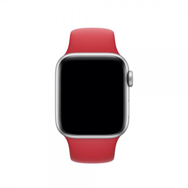 Epik Силіконовий ремінець для Apple watch 38mm / 40mm Червоний / Red - зображення 1