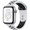 Epik Ремінець Sport Nike+ для Apple watch 38mm / 40mm силіконовий White / Black - зображення 1