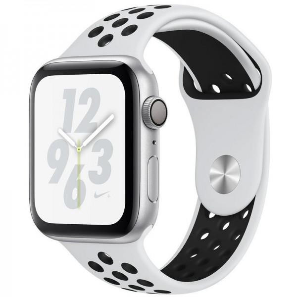 Epik Ремінець Sport Nike+ для Apple watch 38mm / 40mm силіконовий White / Black - зображення 1