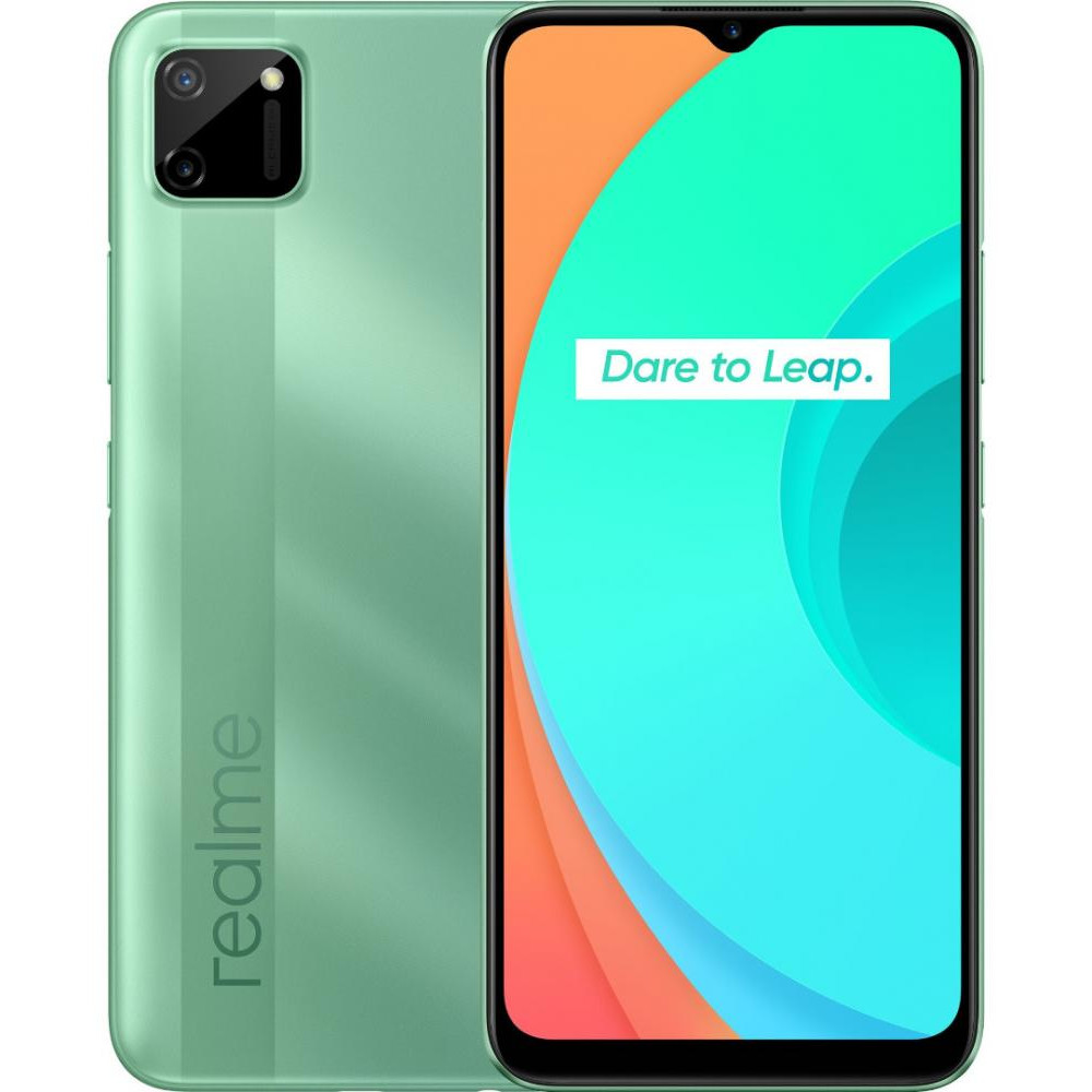 realme C11 2/32GB Green - зображення 1