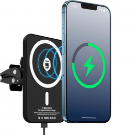 Blueo Car Magnetic Wireless Charger Black (P007-BLK)