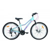 Велосипед гірський (MTB) Crossride Molly Lady 24" / рама 13" голубой