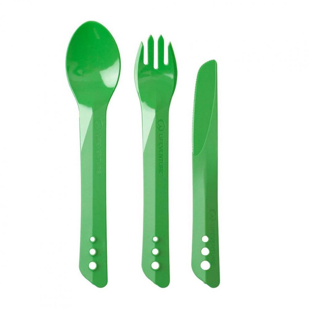 Lifeventure Ellipse Cutlery green (75012) - зображення 1
