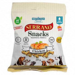 Mediterranean Natural Serrano Snacks Dog Adult Chicken 100 г (8430235681705)