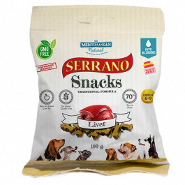 Mediterranean Natural Serrano Snacks Dog Adult Liver 100 г (8430235681781)