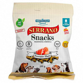   Mediterranean Natural Serrano Snacks Dog Adult Ham 100 г (8430235681729)