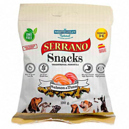 Mediterranean Natural Serrano Snacks Dog Adult Salmon&Tuna 100 г (8430235681750)