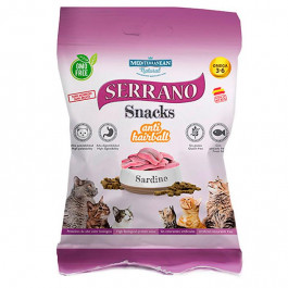Mediterranean Natural Serrano Snacks Cat Anti Hairball Sardine 50 г (8430235680135)