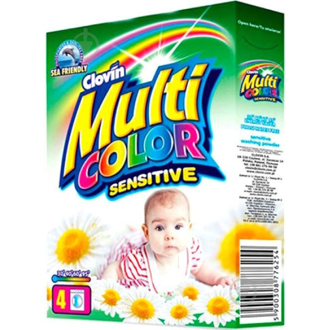 Multicolor Стиральный порошок Sensitive 400 г (5900308776254) - зображення 1