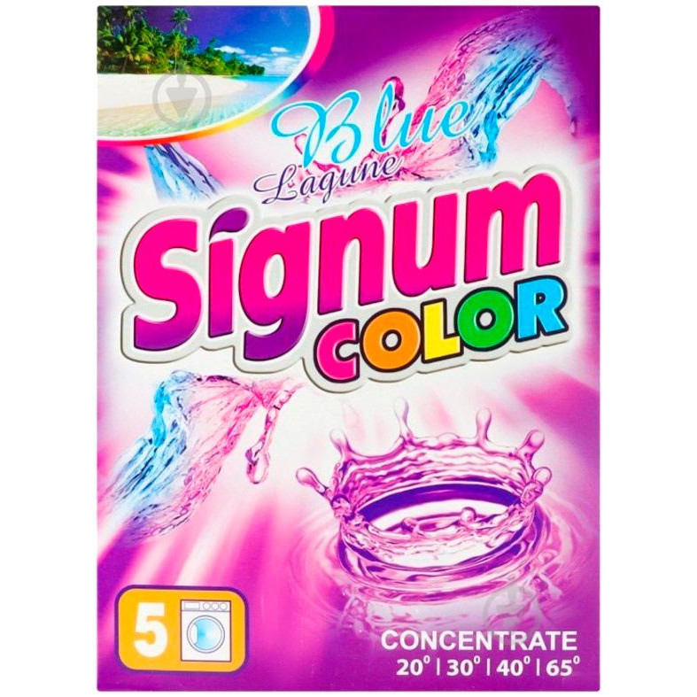 Signum Стиральный порошок color 400 г (4823051463855) - зображення 1