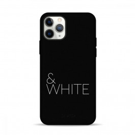 Pump Silicone Minimalistic Case for iPhone 11 Pro Black&White (PMSLMN11PRO-13/169)
