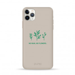 Pump Silicone Minimalistic Case for iPhone 11 Pro Max No Flowers (PMSLMN11PROMAX-7/256)