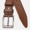 Borsa Leather Ремінь  V1115FX41-brown чоловічий шкіряний коричневий під штани - зображення 2