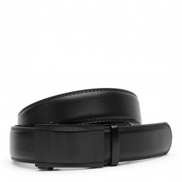Borsa Leather Ремінь  V1GKX06-black чоловічий шкіряний чорний під штани
