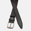 Borsa Leather Ремінь  V1125FX02-black чоловічий шкіряний чорний під штани - зображення 2
