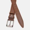Borsa Leather Ремінь  V1125FX47-brown чоловічий шкіряний коричневий під брюки - зображення 2