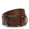 Borsa Leather Ремінь  V1125FX58-brown чоловічий шкіряний коричневий під джинси - зображення 1