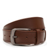 Borsa Leather Ремінь  V1125FX08-brown чоловічий шкіряний коричневий під штани - зображення 1