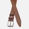 Borsa Leather Ремінь  V1125FX08-brown чоловічий шкіряний коричневий під штани - зображення 2