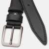Borsa Leather Ремінь  V1125FX16-black чоловічий шкіряний чорний під джинси - зображення 2