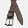 Borsa Leather Ремінь  V1125FX22-brown чоловічий шкіряний коричневий під джинси - зображення 2