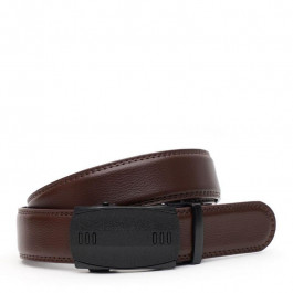 Borsa Leather Ремінь  V1GKX33-brown чоловічий шкіряний коричневий під штани з автоматичною пряжкою