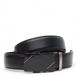 Borsa Leather Ремінь  V1GKX45-black чоловічий шкіряний чорний під штани