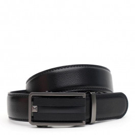 Borsa Leather Ремінь  V1GKX43-black чоловічий шкіряний чорний під штани