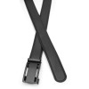 Borsa Leather Ремінь  V1GKX30-black чоловічий шкіряний чорний під штани - зображення 2