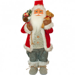 Time Eco Фигурка новогодняя Санта Клаус, 61 см (4820211100421)