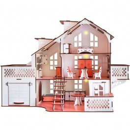 GoodPlay Кукольный домик с гаражом и подсветкой (B012)