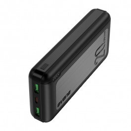 Dudao 10000mAh 18W Quick Charge Power Delivery K12PQ Black