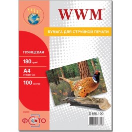 WWM 180г/м кв, А4, 100л (G180.100)