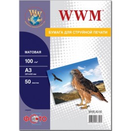 WWM 100г/м кв, А3, 50л (M100.A3.50)