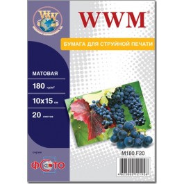   WWM 180г/м кв, 10х15, 20л (M180.F20)