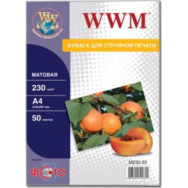 WWM 230г/м кв, А4, 50л (M230.50)