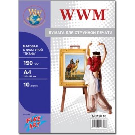   WWM 190г/м кв, А4, 10л (MC190.10)