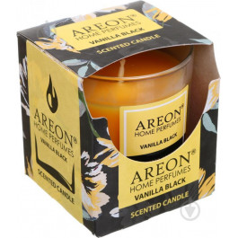 AREON Свічка ароматична у склі  Vanilla Black (3800034979733)